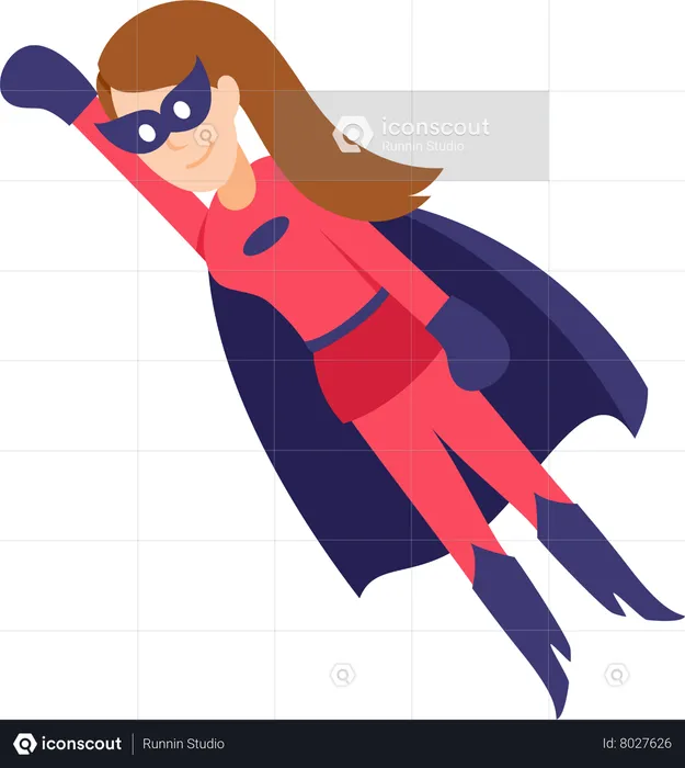 Super Girl  Illustration