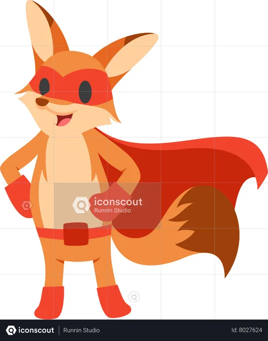 Super renard  Illustration