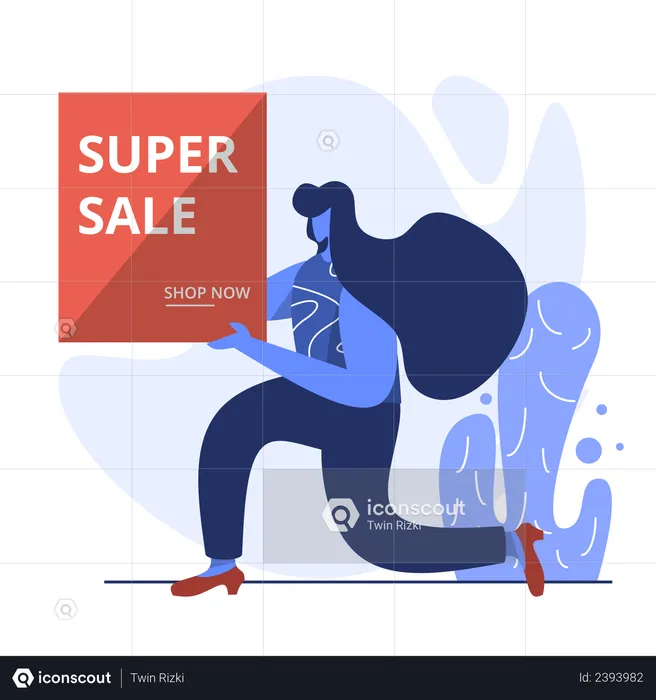 Super Sparangebot  Illustration