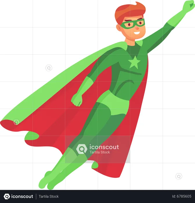 Superhero  Illustration