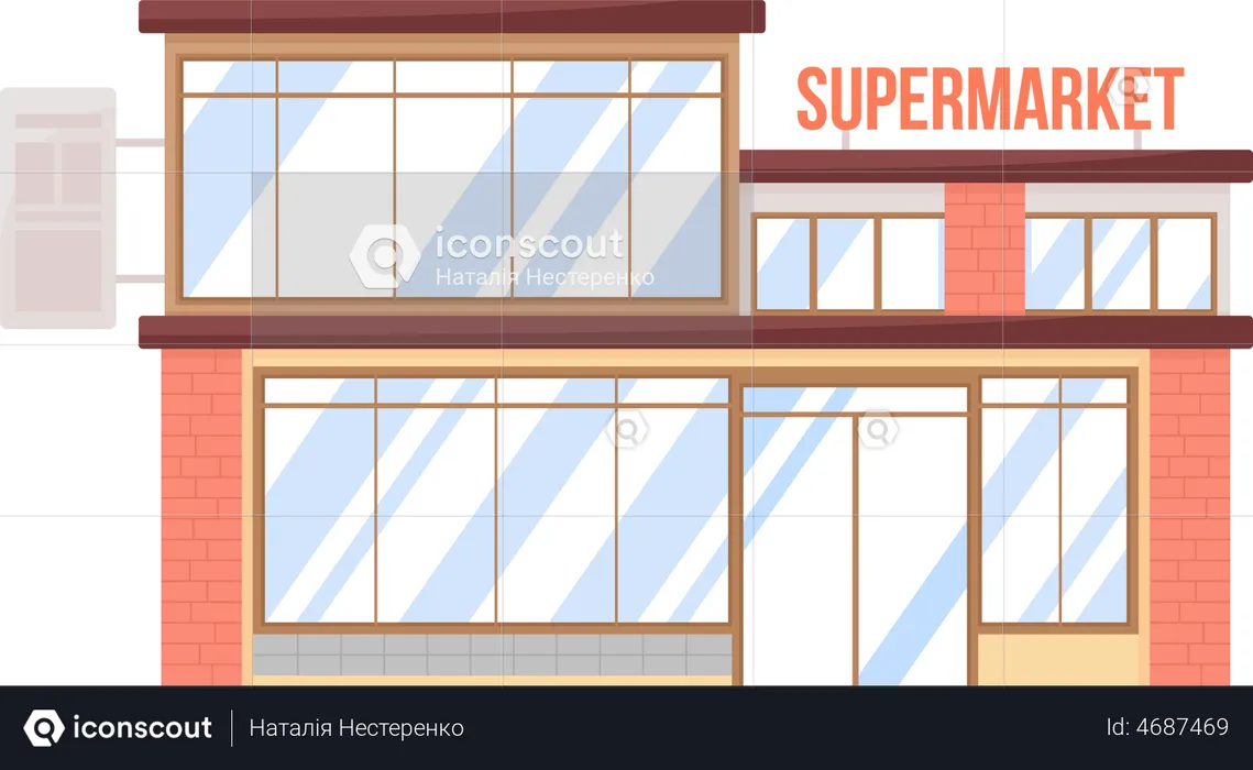 Supermarket  Illustration