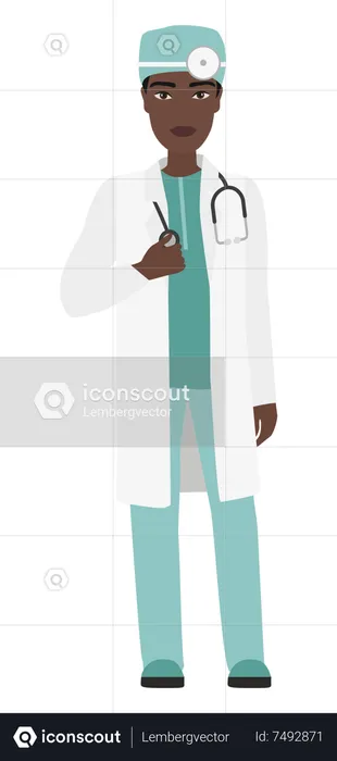 Surgeon Doctor  Illustration