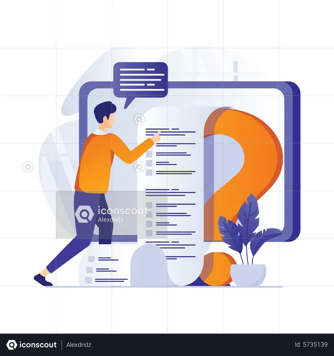 Survey form  Illustration