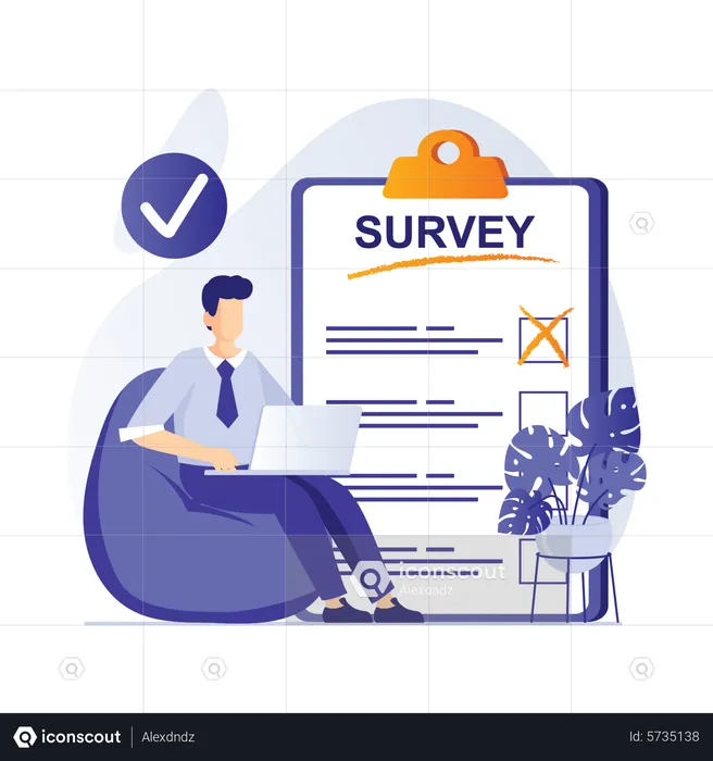 Survey research  Illustration