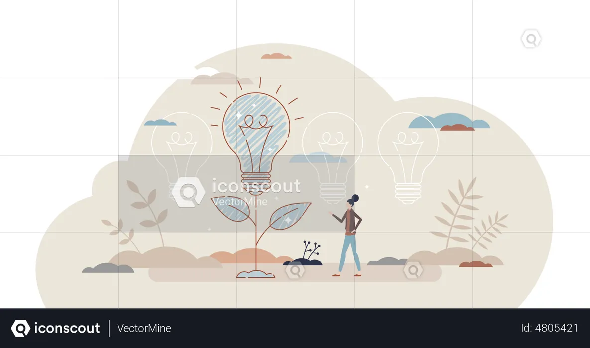 Sustainability innovation  Illustration
