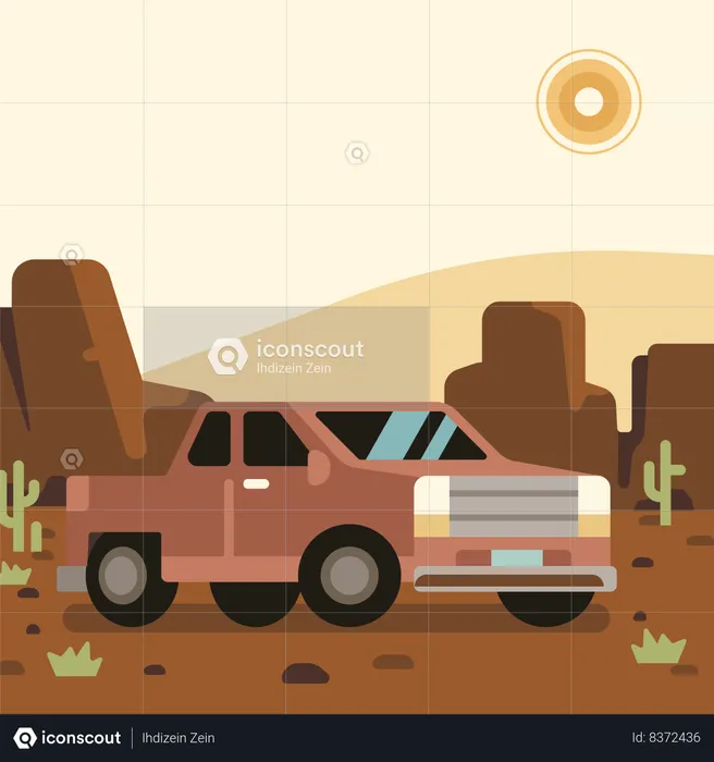 Suv  Illustration