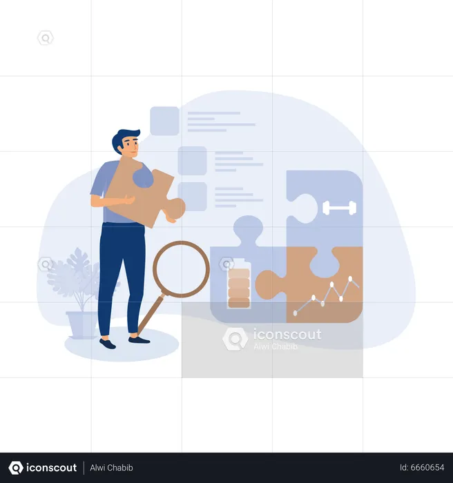 SWOT-Analyse  Illustration