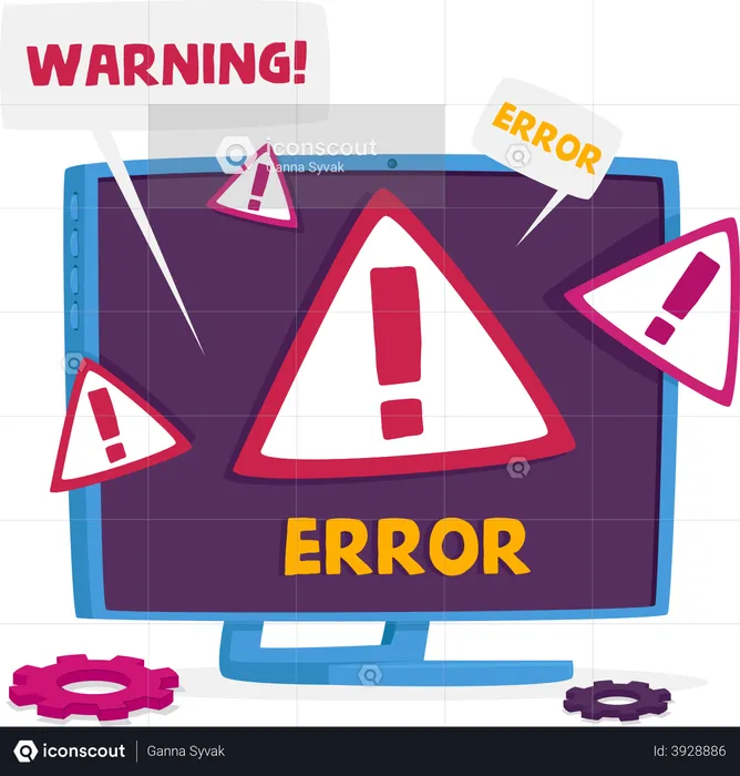 System error  Illustration