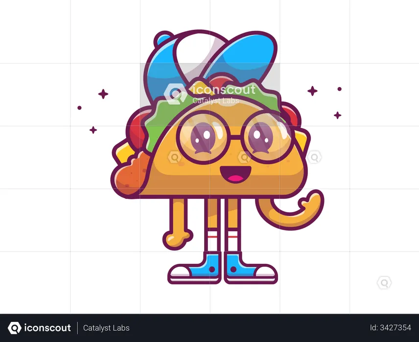 Taco boy  Illustration