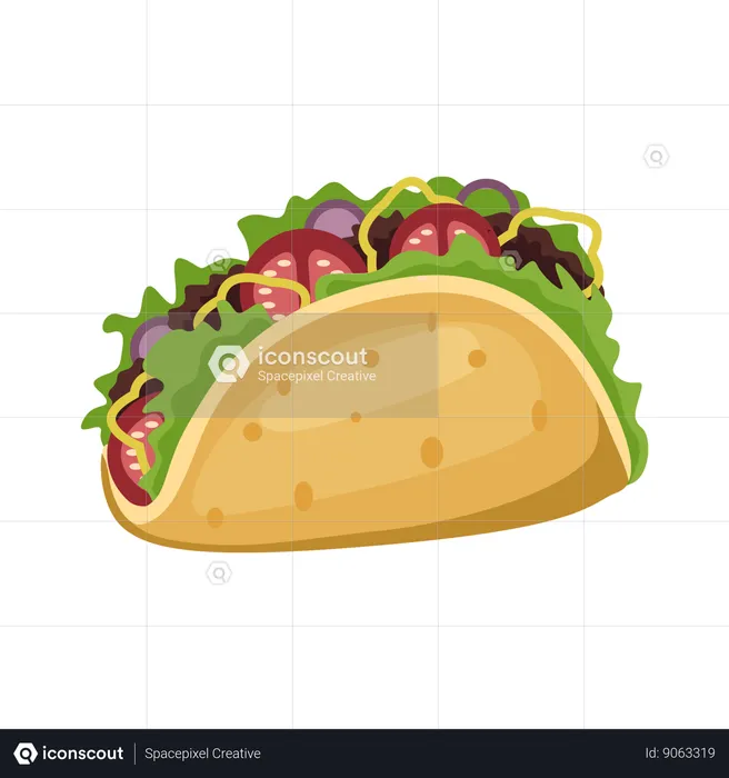 Tacos  Ilustração