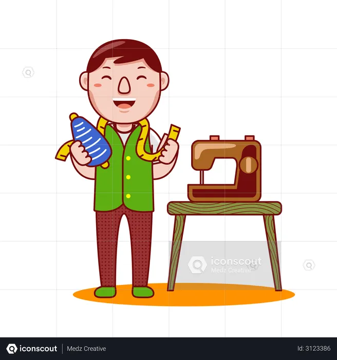 Tailor  Illustration