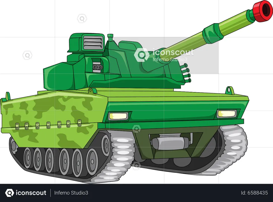 Tank  Illustration