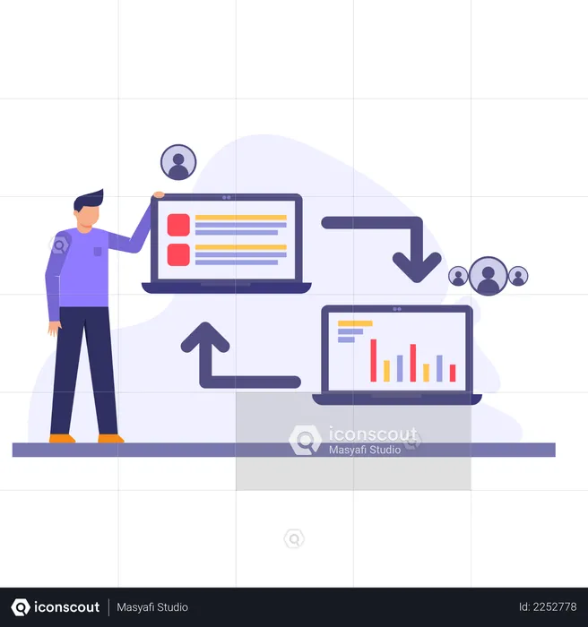 Tareas comerciales  Ilustración