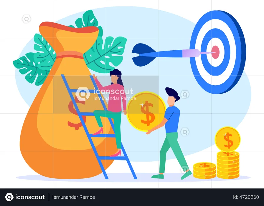 Target funding  Illustration