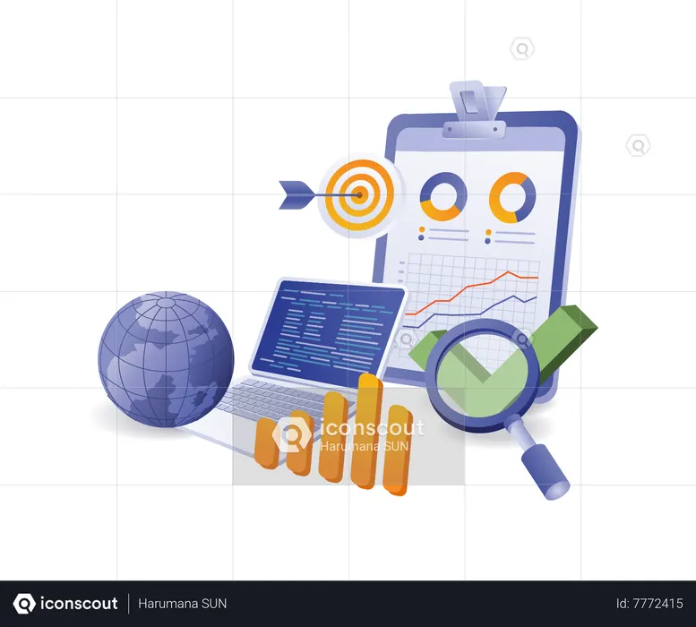 Target program language analysis data  Illustration