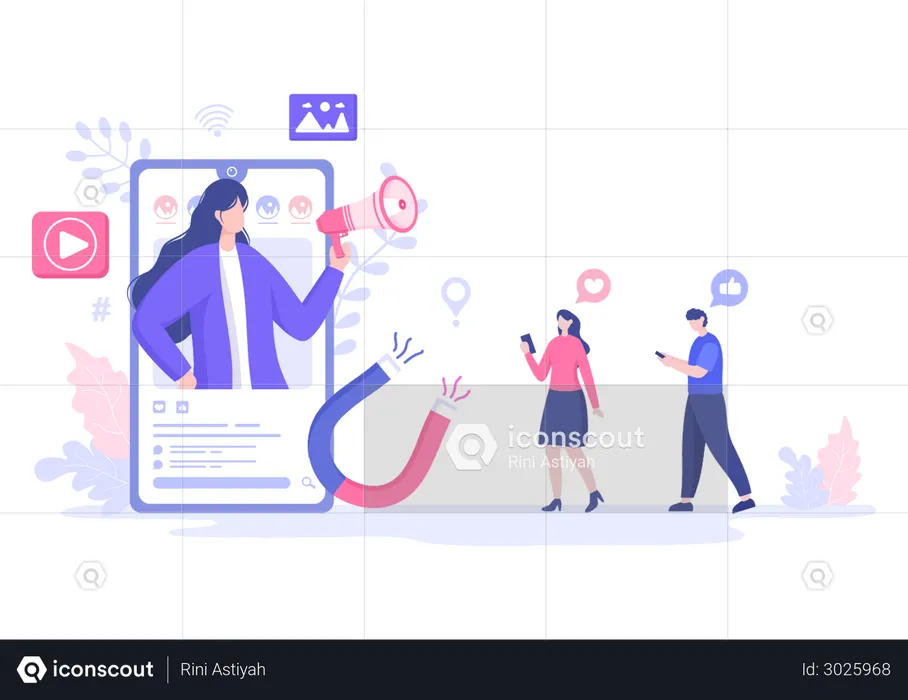 Targeted audience  Illustration