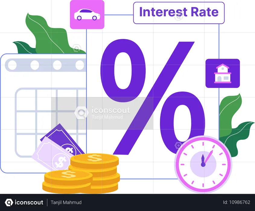 Tasa de interés  Illustration