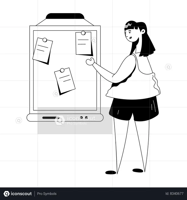 Task Board  Illustration