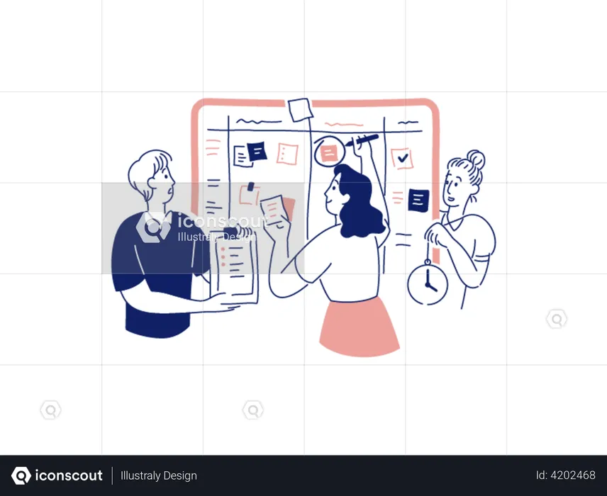 Task collaboration  Illustration