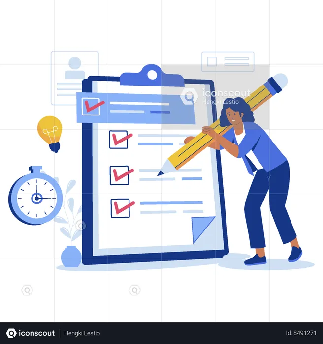 Task Management  Illustration