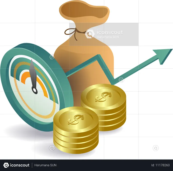 Taux de croissance de la monnaie  Illustration