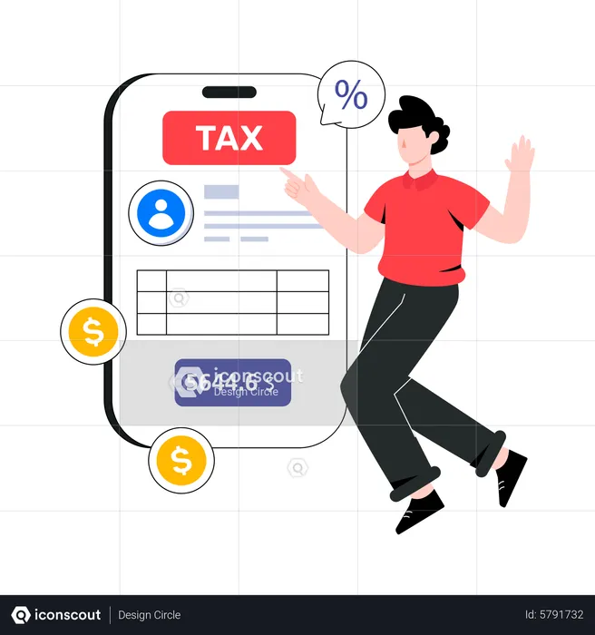 Tax App  Illustration