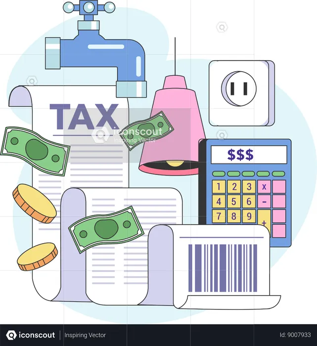 Tax calculation  Illustration