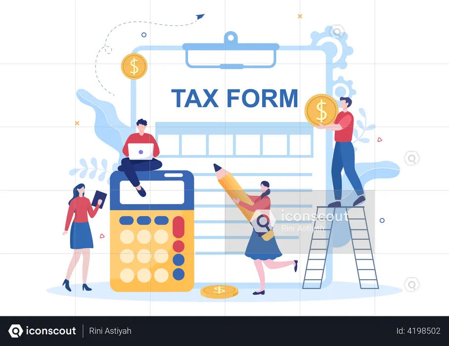 Tax Calculator  Illustration