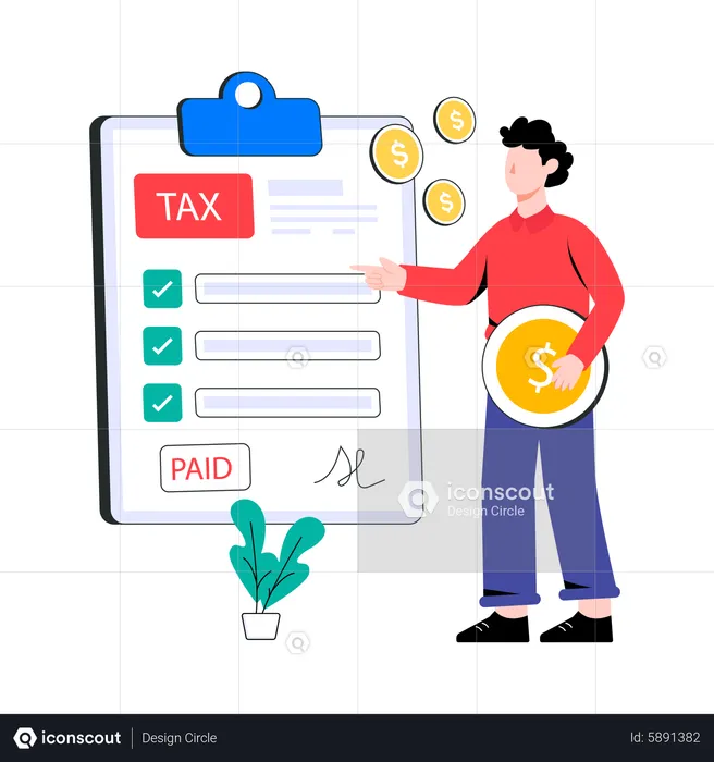 Tax Collection  Illustration