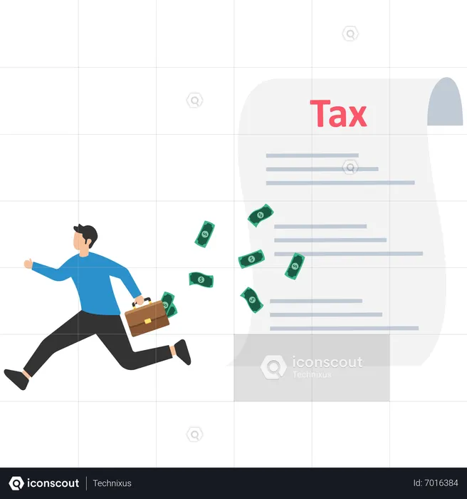 Tax evasion  Illustration