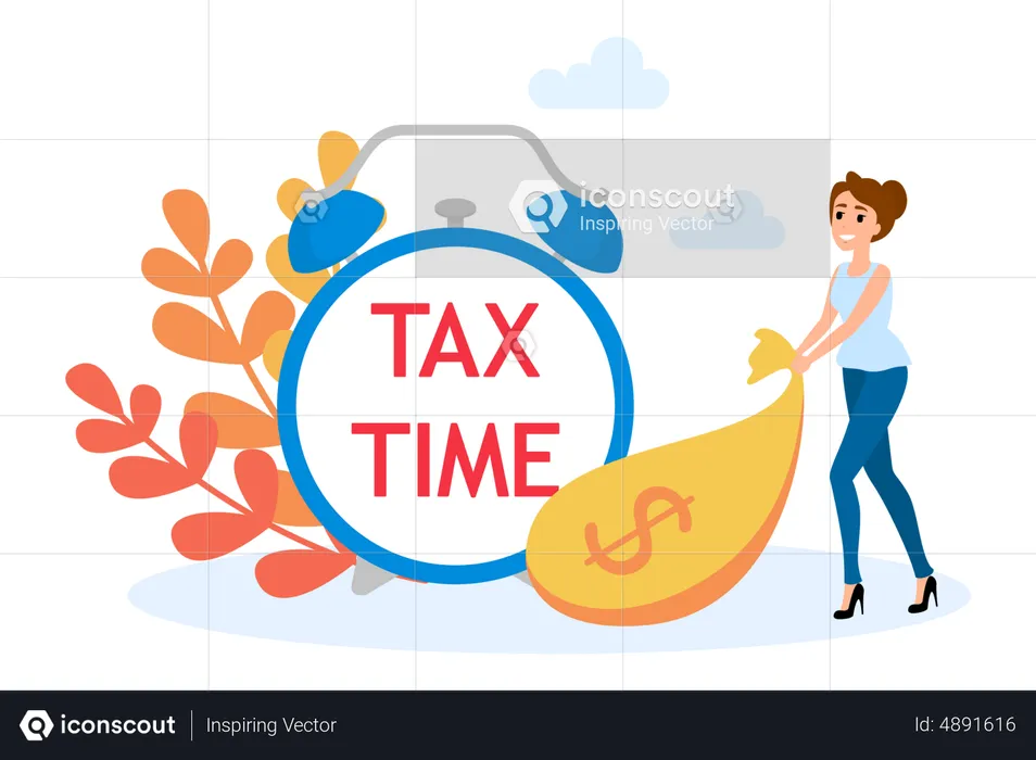 Tax Filling Date  Illustration