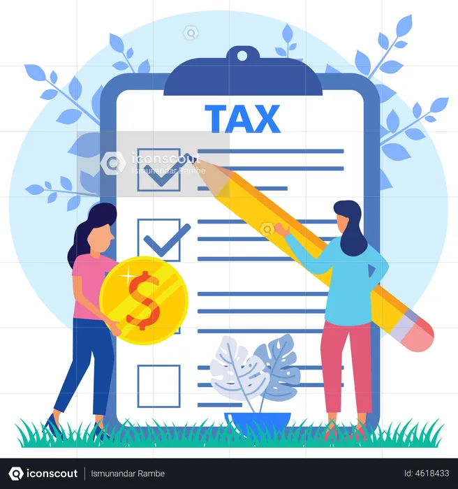 Tax Filling  Illustration