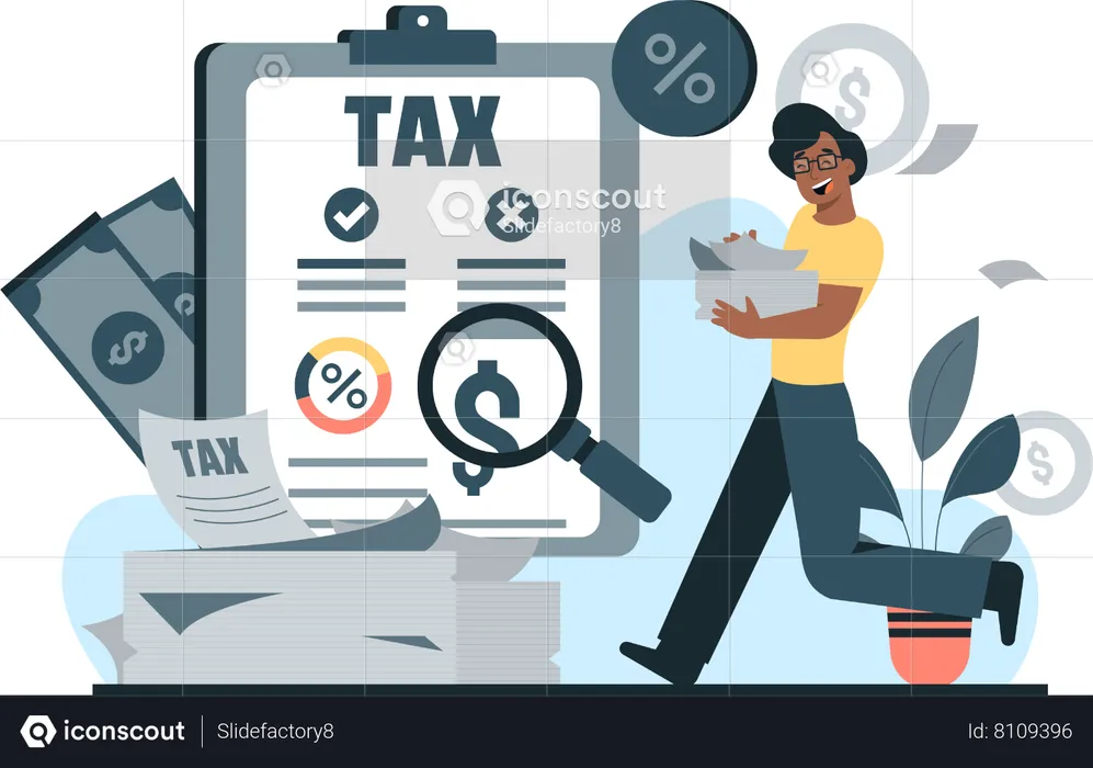 Tax Payment  Illustration