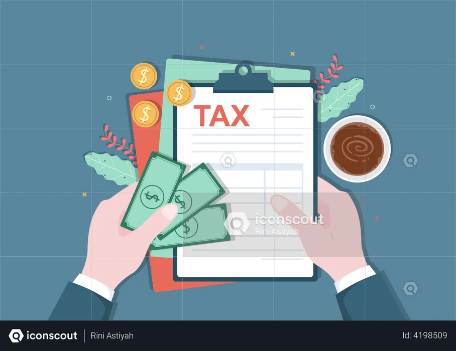 Tax Payment  Illustration