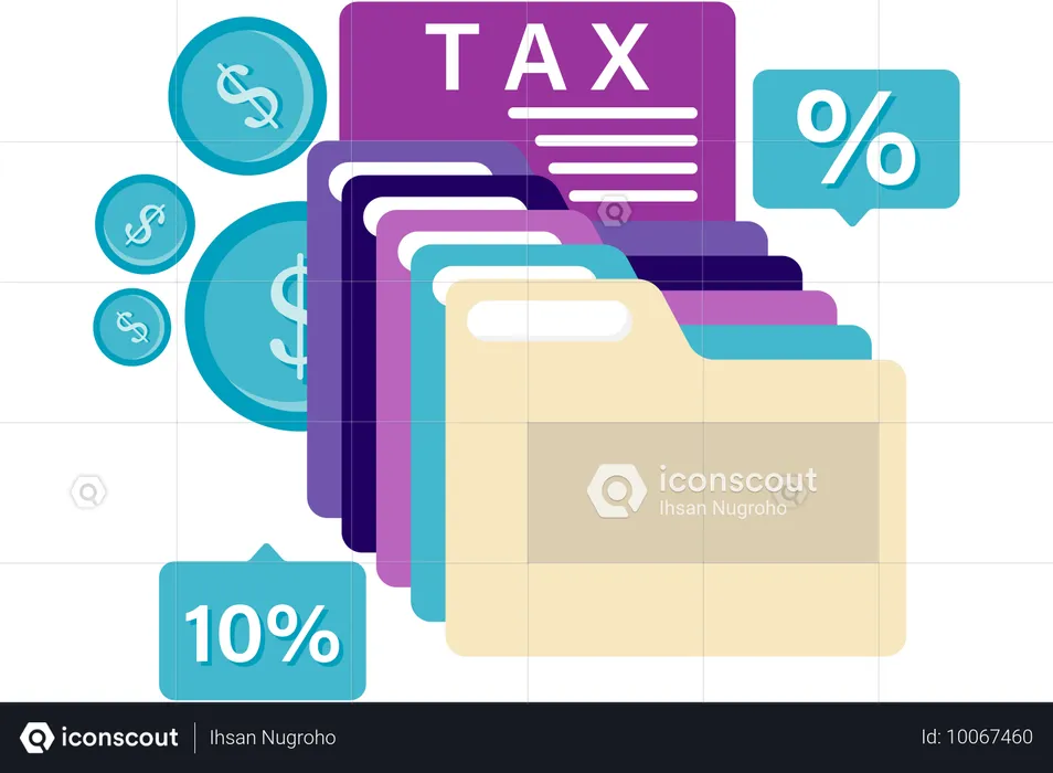 Tax Preparation  Illustration