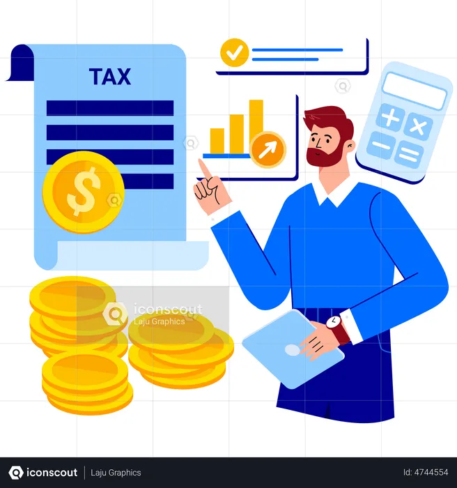 Tax Preparation  Illustration