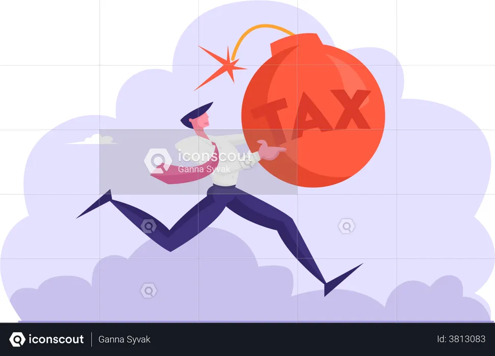 Tax repayment deadline date  Illustration