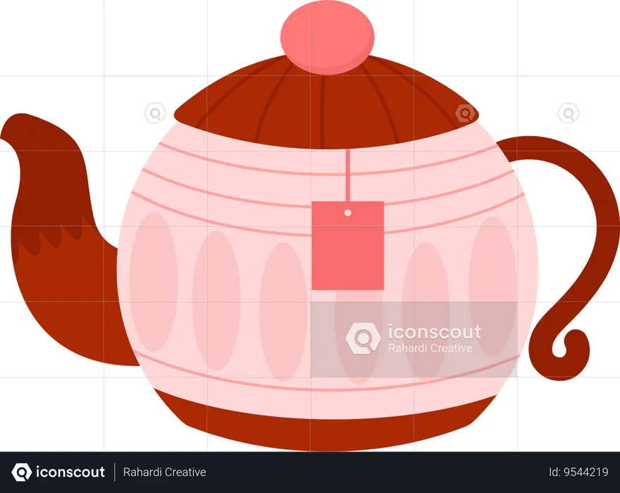 Tea Pot  Illustration