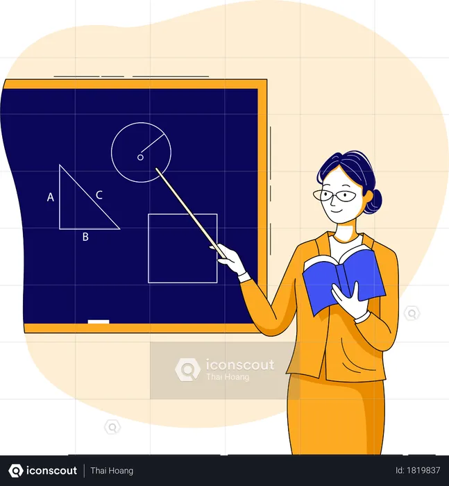 Teacher  Illustration