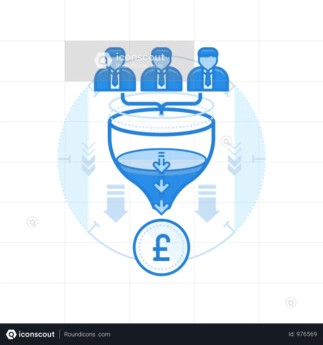 Team British Pound  Illustration