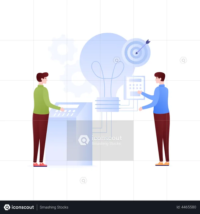 Team Innovation  Illustration