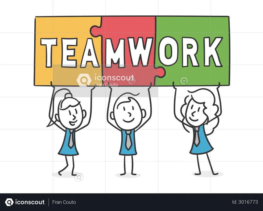 Teamwork  Illustration