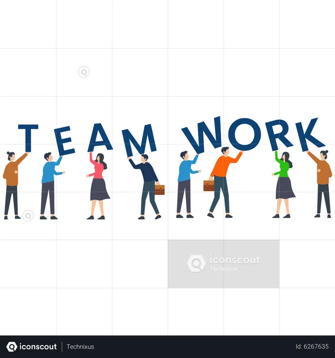 Teamwork  Illustration