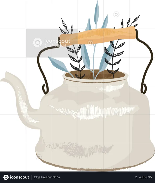 Teapot  Illustration