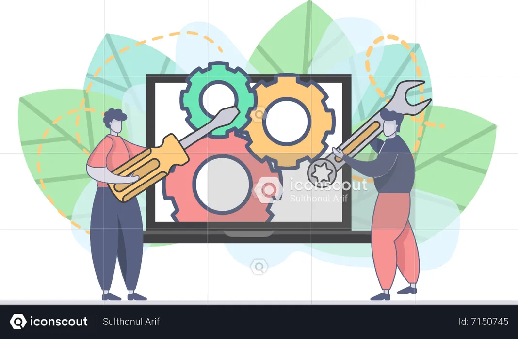 Technical SEO  Illustration