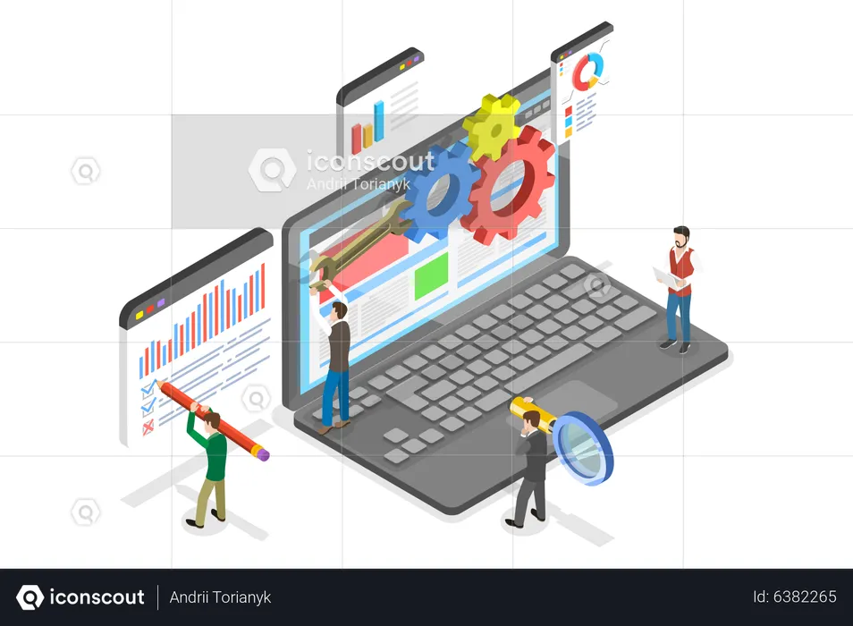 Technical Seo  Illustration