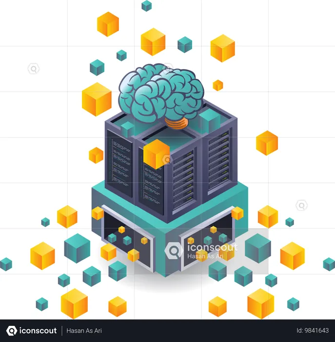 Tecnologías Blockchain e Inteligencia Artificial para Infraestructura de Servidores  Ilustración