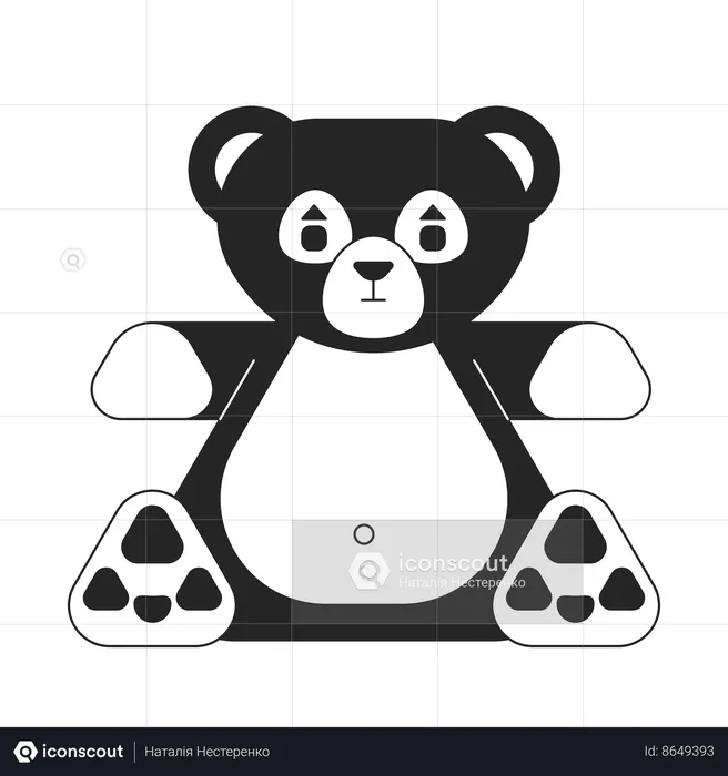 Teddy bear  Illustration