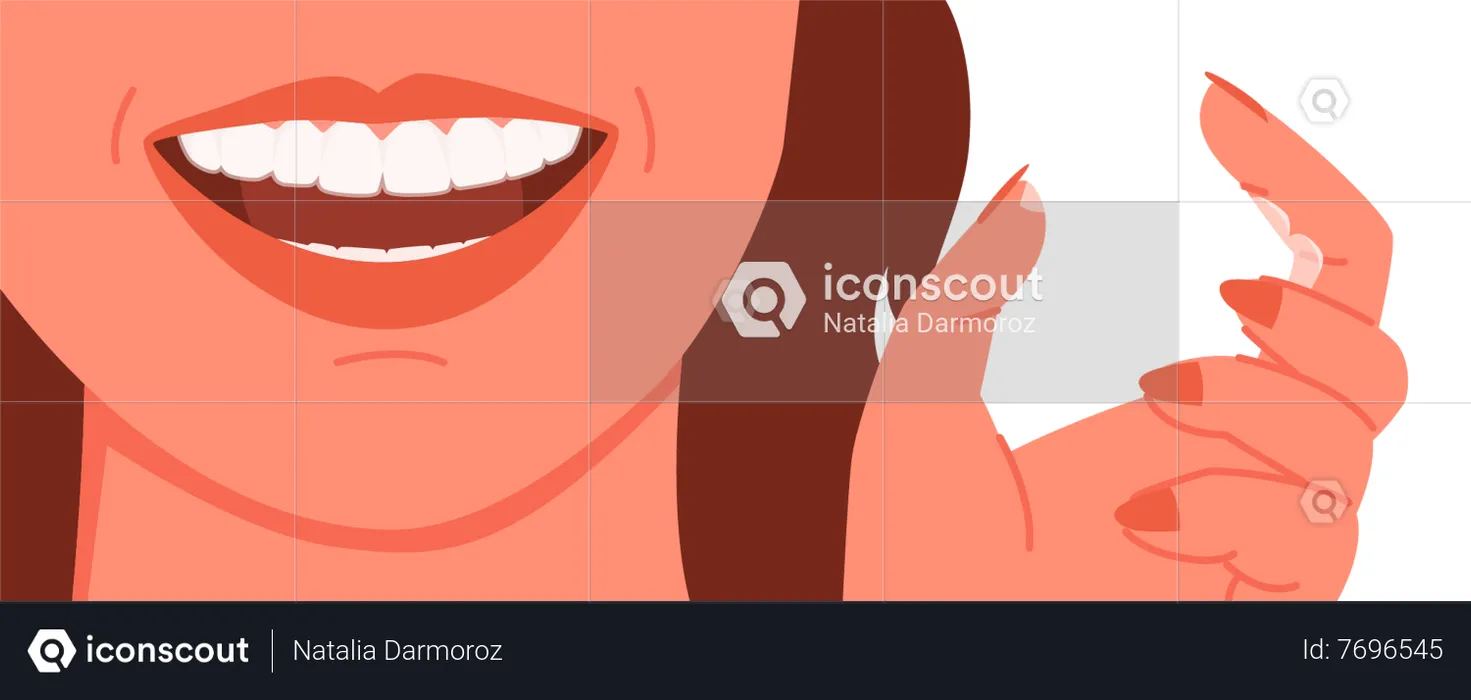 Teeth braces  Illustration