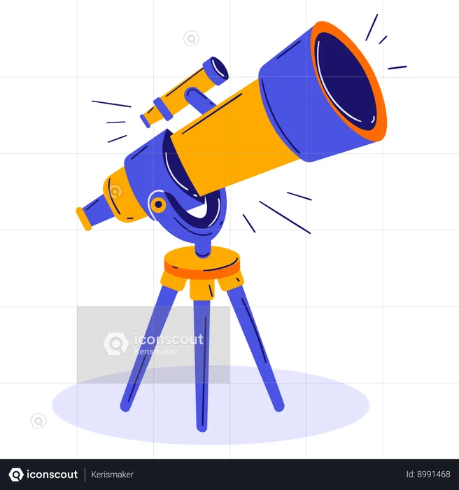 Télescope  Illustration